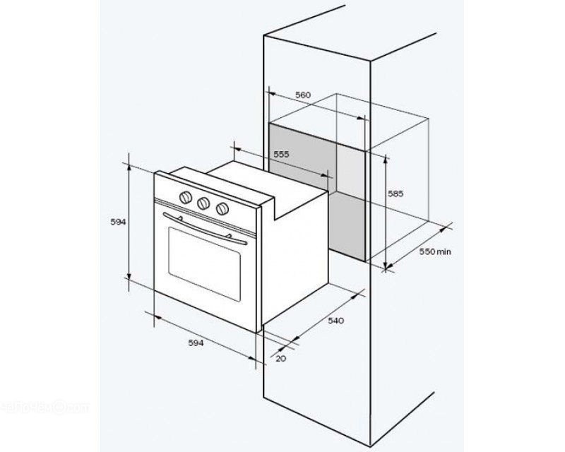 Электрический духовой шкаф delonghi cm 6 bov